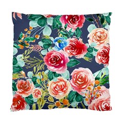 Watercolour Floral  Standard Cushion Case (one Side) by charliecreates