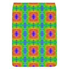 Groovy Purple Green Blue Orange Square Pattern Removable Flap Cover (s) by BrightVibesDesign