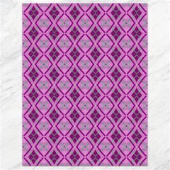 Argyle Large Pink Pattern Canvas 18  X 24  by BrightVibesDesign