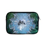 Surfboard With Dolphin Apple MacBook Pro 15  Zipper Case Front