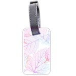 Beautiful Autumn Leaves Vector Seamless Pattern 02 Luggage Tag (two sides) Back