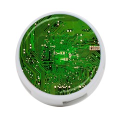 Background Green Board Business 4-port Usb Hub (one Side) by Pakrebo