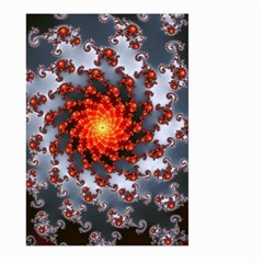 Fractal Spiral Rendering Curve Large Garden Flag (two Sides) by Pakrebo