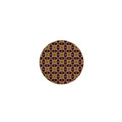 Seamless Wallpaper Pattern Ornament Vintage 1  Mini Buttons by Pakrebo