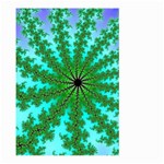 Fractal Abstract Rendering Large Garden Flag (Two Sides) Back