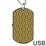 Digital Art Art Artwork Abstract Texture Dog Tag USB Flash (Two Sides) Front