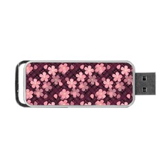 Cherry Blossoms Japanese Portable Usb Flash (two Sides) by HermanTelo