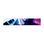 Abstract Architectural Design Architecture Building Flano Scarf (Mini) Back