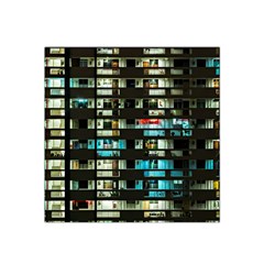 Architectural Design Architecture Building Cityscape Satin Bandana Scarf by Pakrebo