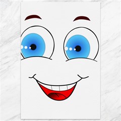 Smiley Face Laugh Comic Funny Canvas 12  X 18  by Sudhe