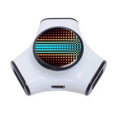 Signal Background Pattern Light 3-port Usb Hub by Sudhe