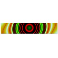 Digital Art Background Yellow Red Large Flano Scarf  by Sudhe