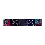 Fractal Artwork Abstract Background Art Pattern Flano Scarf (Mini) Back