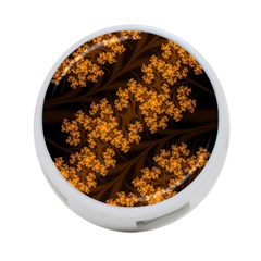 Abstract Fractal Pattern Artwork Flora 4-port Usb Hub (one Side) by Sudhe