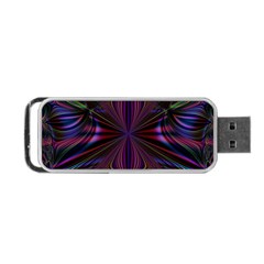 Abstract Abstract Art Fractal Portable Usb Flash (two Sides) by Sudhe
