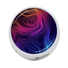 Abstract Pattern Art 4-port Usb Hub (two Sides) by Sudhe