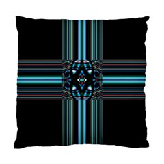 Cross Art Fractal Standard Cushion Case (two Sides) by Pakrebo