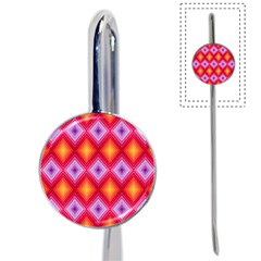Texture Surface Orange Pink Book Mark by Mariart