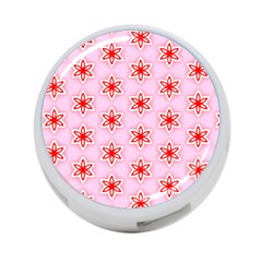 Texture Star Backgrounds Pink 4-port Usb Hub (two Sides) by HermanTelo