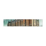 Architecture City Building Travel Flano Scarf (Mini) Back