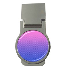 Dot Background Pattern Halftone Money Clips (round)  by Bajindul