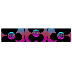 The Most Wonderful Flowers On The Festive Festivale Large Flano Scarf  by pepitasart