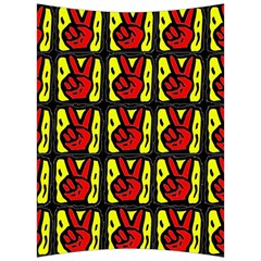 Peace Back Support Cushion by ArtworkByPatrick
