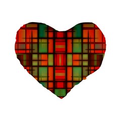 Hsc2 1 Standard 16  Premium Heart Shape Cushions by ArtworkByPatrick