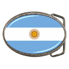Argentina Flag Belt Buckles by FlagGallery