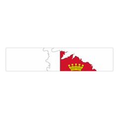 Malta Country Europe Flag Borders Velvet Scrunchie by Sapixe