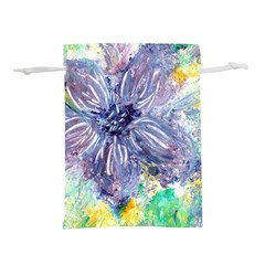 Original Abstract Art Lightweight Drawstring Pouch (m) by scharamo