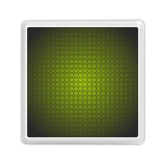 Hexagon Background Circle Memory Card Reader (square) by HermanTelo