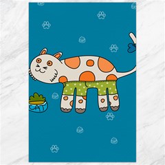Paint Kitten Cats Cat Cute Paw Canvas 24  X 36  by Simbadda