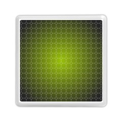 Hexagon Background Plaid Memory Card Reader (square) by Mariart
