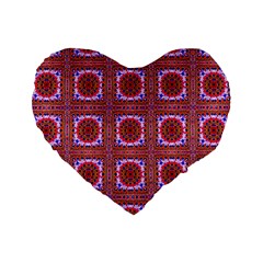New Arrivals-a-8 Standard 16  Premium Heart Shape Cushions by ArtworkByPatrick