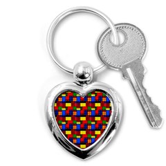 Colorful 59 Key Chain (heart) by ArtworkByPatrick