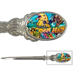 Graffiti Street Art Mountains Wall Letter Opener by Simbadda