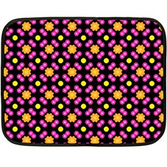 Pattern Colorful Texture Design Double Sided Fleece Blanket (mini)  by Simbadda