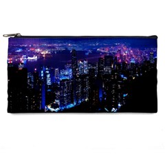 Night City Dark Pencil Cases by Vaneshart
