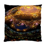 Fractal Cg Computer Graphics Sphere Fractal Art Water Organism Macro Photography Art Space Earth  Standard Cushion Case (Two Sides) Back