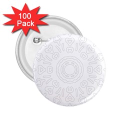 Circle Vector Background Abstract 2 25  Buttons (100 Pack)  by Bajindul