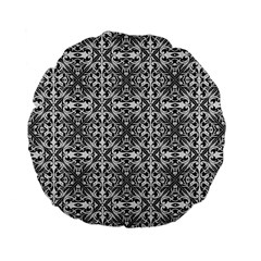 Abstract-a-6 Standard 15  Premium Flano Round Cushions by ArtworkByPatrick