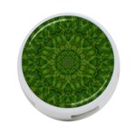 Fauna Nature Ornate Leaf 4-Port USB Hub (Two Sides) Front