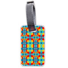 Pop Art  Luggage Tag (two Sides) by Sobalvarro