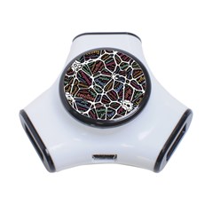 Mental Human Experience Mindset 3-port Usb Hub by Wegoenart