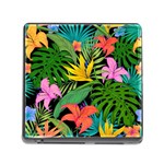 Tropical Greens Memory Card Reader (Square 5 Slot) Front