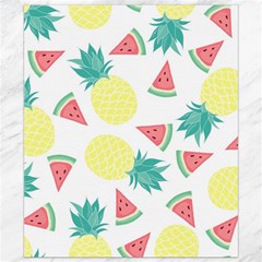 Vector Seamless Pattern With Pineapples Canvas 8  X 10  by Vaneshart