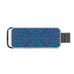 Field Of Flowers Decorative Portable Usb Flash (one Side) by pepitasart