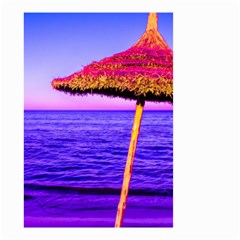 Pop Art Beach Umbrella  Small Garden Flag (two Sides) by essentialimage