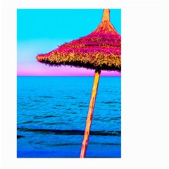 Pop Art Beach Umbrella  Large Garden Flag (two Sides) by essentialimage